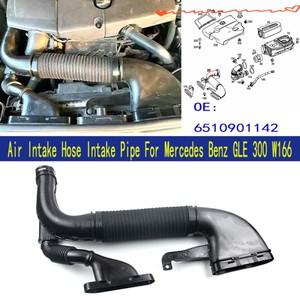 6510901142 메르세데스 벤츠 ML/GLE 250 W166 공기 흡입 호스 자동차 덕트 용 에어 필터 튜브 파이프