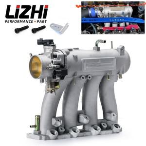 LZ 알루미늄 D15 D-SERIES 흡기 매니폴드 70mm 스로틀 바디 및 TPS 1988-2000 HONDA CIVIC CRX DEL SOL