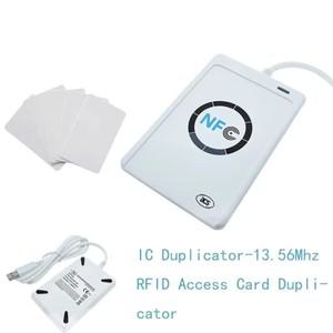 RFID 스마트 카드 리더기 비접촉식 작가 복사기 쓰기  클론 NFC ACR122U USB S50 13.56mhz M/1