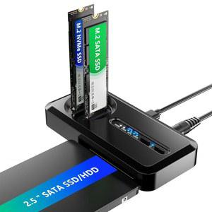 M.2 NVMe에서 2.5인치 3.5인치 오프라인 클론 인클로저, SATA SSD에서 NVMe SSD 인클로저 어댑터 클로너, 10Gbps 독립형 복제기