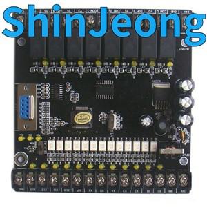 납품전문 PLC 수동 보드 프로그래밍 가능 컨트롤러, 1N-20MR 20MT 플레이트