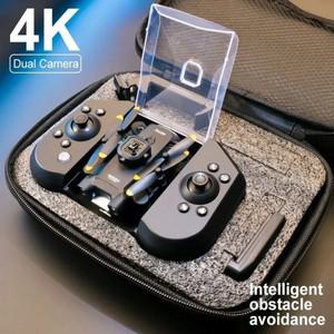 4K 1080P HD 카메라가 장착된  V30 미니 소형 드론 전문 WiFi FPV 광학  포지셔닝 Foldable RC Quadcopter