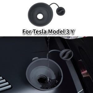 Tesla 호환 Model 3 Y 2025 필러 용 유리 와이퍼 필링 깔때기 확대 누출 방지 앞 자동차 수정 액세서리