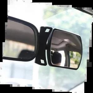 뒷좌석룸미러 자동차 실내 거울 안전 시야 확보 핸드폰 거치대 편리한 설치 차량용 액세서리