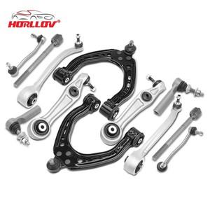 12PCS 프론트 스티어링 서스펜션 부품 타이로드 스태빌라이저 링크 상단 컨트롤 암 (테슬라 호환 모델 호환