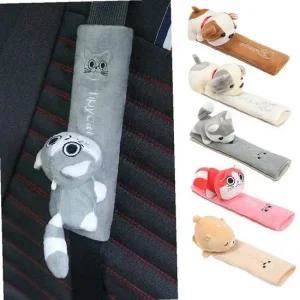 동물캐릭터 자동차 안전벨트커버 차량꾸미기