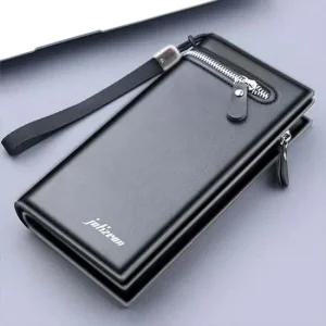 지갑 가죽 카드 남자 핸드폰 지퍼 장지갑 롱지갑