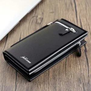 장지갑 카드 대용량 지갑 남성 수납 핸드폰 지퍼
