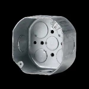 전기 철 매입 팔각 박스 54mm 파이22mm 스틸 배관 부속 설비 소방 통신 방송 공사 자재 대양엔지니어링