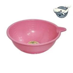 다용도 플라스틱 대형 세탁 바겐 핑크 물통 바가지원형 원형바가지 약수터바가지