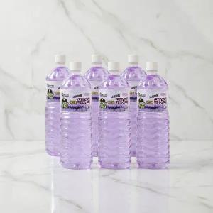 산도깨비 에탄올 사계절용 워셔액 라벤더향 1.8Lx6개 1BOX 유리세정제 유막제거제