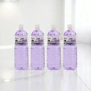 산도깨비 에탄올 사계절용 워셔액 라벤더향 1.8Lx4개 유리세정제 유막제거제