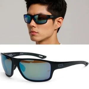 [언더아머] 선글라스 UA 0004S 0VKW1 스포츠 고글 남자 스퀘어 블루 미러 골프 러닝