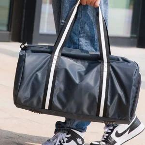 패션 보스턴백 남자 데일리 운동 더플백 그레이 가방 보스턴백