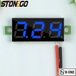 미니 디지털 볼트 미터 028 인치 DC 전압 테스터 25V에서 30V 전기 측정 도구용