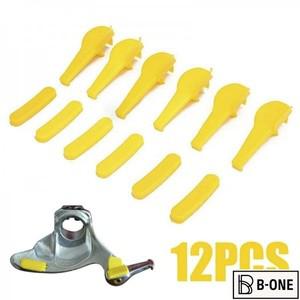 자동차 타이어 체인저 나일론 마운트 분해 덕 헤드 삽입 림 보호대, 12 개