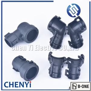 5개 965783 -1 골판지 튜브 캡 90도 직경 Tyco 자동 플러그 전기 커넥터용 쉘 외장 967650