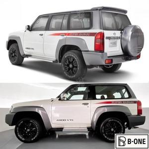 닛산 패트롤 Y61 슈퍼 사파리 바디 외관 장식 용 자동차 비닐 스티커 맞춤형 스포츠 데칼 액세서리