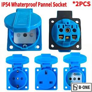 IP54 16A Triple Protection Socket | WaterDustExplosion Proof with EUUK Plug for Outdoor Power Tool