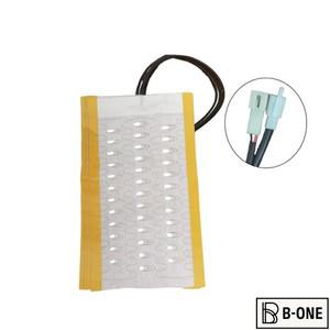 카시트 히터 범용 탄소 섬유 열 패드, 겨울 워머 요소 쿠션 커버, 자동차 액세서리, 12V, 2 개