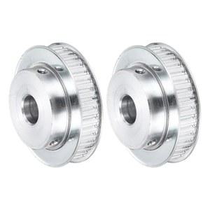 uxcell 타이밍 벨트 풀리 알루미늄 아이들러 XL40 톱니 14mm(9/16인치) 보어 10mm 너비 벨트, 3D 프린터, CNC 기계, 산업용 2개