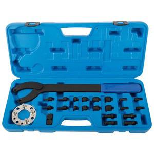 BTSHUB 풀리 홀딩 툴 세트 타이밍 잠금 스프로킷 렌치 캠축 홀더 도구 세트, VAG와 호환, 아우디에 적합, VW, A4 A6 A8 3.2리터 V6에 적합