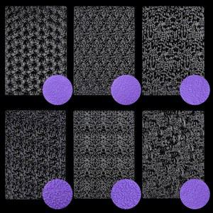 오크모이 6팩 퐁당 텍스처 시트 플로럴 케이크 인상 매트 로즈 바인 레이스 엠보싱 몰드 장식 초콜릿 껌 페이스트 웨딩 쿠키