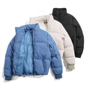 겨울잠파 오리털점퍼 레이어드패딩 스트링패딩 퍼후드 여성잠바 롱코드야상