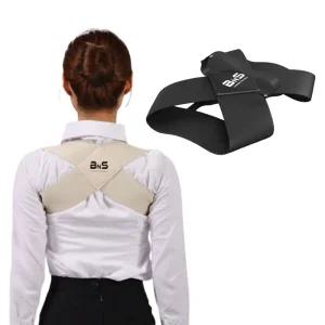 BNS 바로착 굽은등 목 어깨 허리 바른자세 밴드 스트랩 보호대