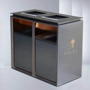 대형 야외용재떨이 쓰레기통 흡연부스 백화점 로비 흡연실