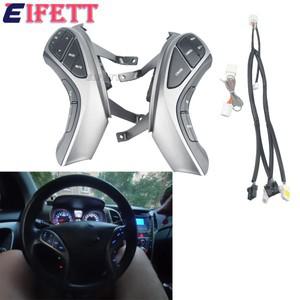 현대 호환 엘란트라 아반떼 MD 2010 2016용 (좌+우+와이어) 5핀 스티어링 휠 스위치 크루즈 컨트롤