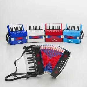 작은 손풍금 아코디언 베이스 미니 연습 입문용 건반 엔트리 악기 연주용 교육 아코디언악기