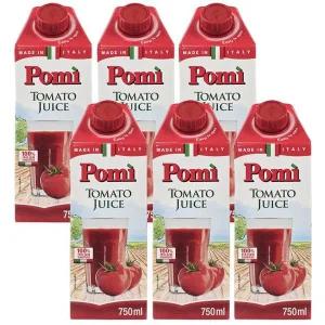 포미 토마토쥬스 750ml 6개 100% 무설탕 무가당 토마토 착즙 쥬스 무료배송
