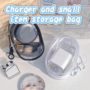 프리미엄 PVC 투명 두꺼운 보관 파우치 키체인 다기능 정리함 클리어 호환 지갑 자동차 키 홀더 동전용