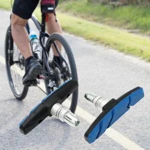 자전거 MTB 브레이크 패드 교체용 블루 V브레이크슈