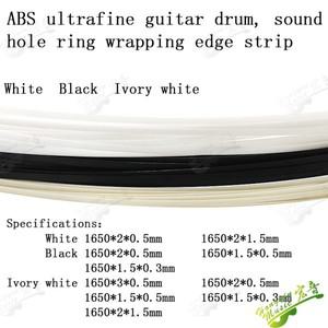 [호환품]20피스 기타 바디 바인딩 탑 보드 장식 라인 다양한 색상의 ABS