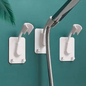 샤워기걸이 부착식 회전 수전 행거 욕실 거치대 설치 (WB63B22)