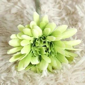 [골드스마일]거베라 인테리어 조화 그린 색상 플라스틱 꽃 장식 집안 꾸미기