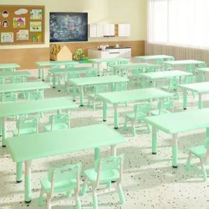어린이집 테이블 세트 책상 의자 장난감 학습 가정용 공부