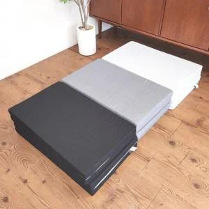 [오너클랜]매트리스 접이식 4단 토퍼 바닥 수면 손님 국내