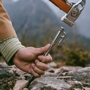 30cm 캠핑소품 캠핑문 스테인레스 단조팩 스텐레스팩 텐트팩 캠핑팩