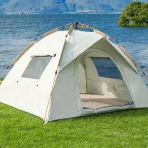 방수 천막 원터치 야외 가족 피크닉 텐트 사각 캠핑