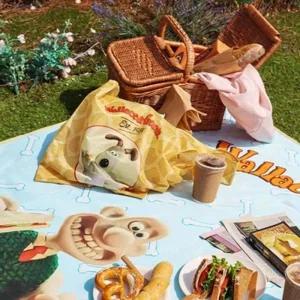 대형 월레스앤그로밋 매트 피크닉 데이 스포츠 레저 기타캠핑용품 캠핑