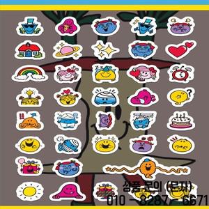 재미 있은 귀여운 캐릭터 스티커 DIY 데칼 플래너 노트북 자전거 기타 스케이트 보드 자동차 선물 방수