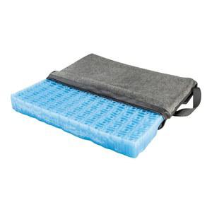 Drive DualEase 휠체어, 사무실 의자 등을 위한 젤 시트 쿠션, 40.6cm(16인치) 양면 압력 냉각 공기 흐름, 세탁기 세탁 가능한 커버