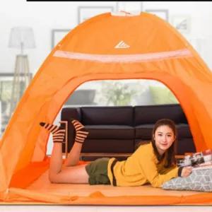 싱글 텐트 양문 침대 패밀리 보온 1인용 난방 실내