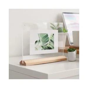 wf15 매장 루미나D 우드프레임 메뉴판 탁상액자 가족사진 a5