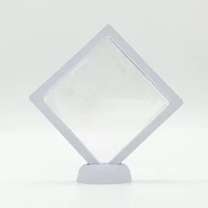 피규어장식장 케이스 11x11 화이트 악세사리 압화액자 액자 PE필름