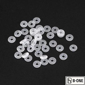 Uxcell 실리콘 O링 개스킷, VMQ 도장 링, 압축기 밸브 파이프 수리용, 4 ~ 9mm OD 1 6mm ID 1.5mm 너비, 흰