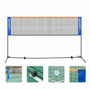 휴대용 다용도 네트 6.1M 높이 조절가 배구네트 배드민턴네트 족구네트 다용도네트 이동식네트